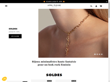 Vente de bijoux minimalistes plaqués or pour femme