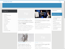 Le portail des meilleurs articles du Net