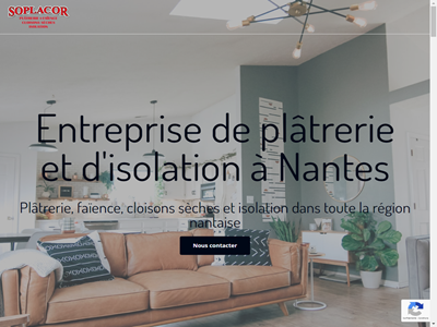 Entreprise de plâtrerie et d'isolation à Nantes