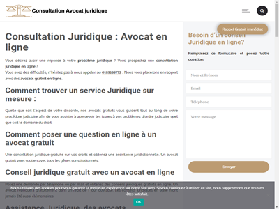 avocat gratuit