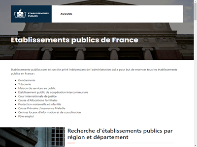 Etablissements publics