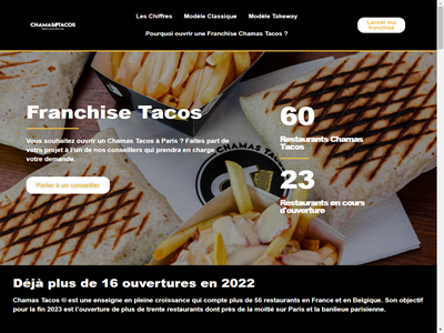 Ouvrir un tacos