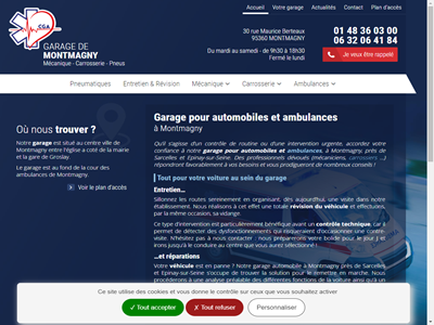 Garage automobile de Montmagny (diagnostic électronique, réparation, remplacement…)