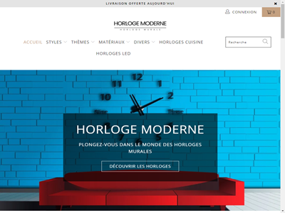 Horloge Moderne : boutique des horloges murales 