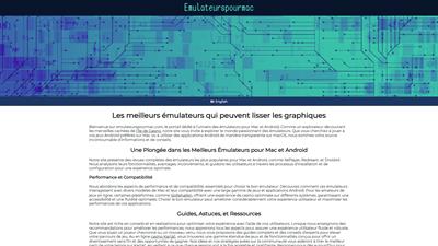 Emulateurs pour Mac