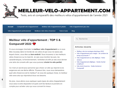 Meilleur vélo d'appartement: guide d'achat et comparatif en 2022