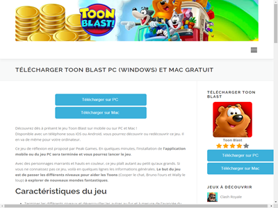 Toon Blast sur PC