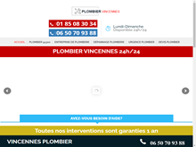 Plombier Vincennes