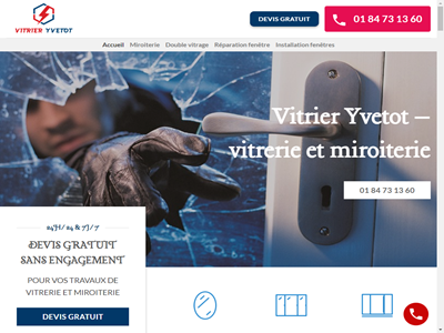 Vitrier Yvetot  