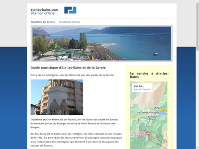 visitez Aix les Bains