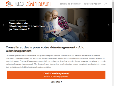 le site du déménagement