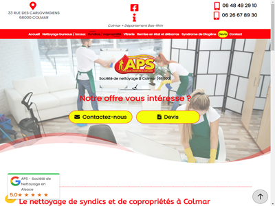 Société de nettoyage en Alsace, APS