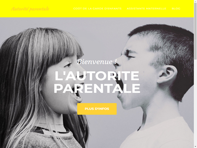 l'autorité parentale