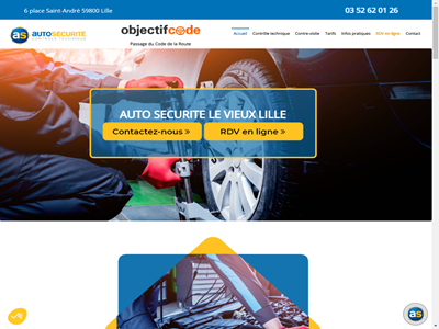 Centre AUTO-SECURITE à Lille