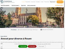 Maître DROUIN, avocat en droit de la famille et du travail à Rouen