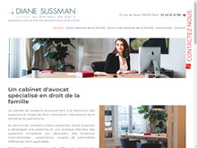 Avocat en droit international à Paris, Maître Dianne Sussman