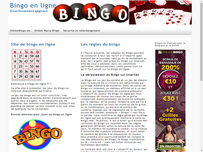 jouer au bingo