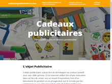 les cadeaux publicitaires