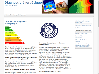 le diagnostic energetique