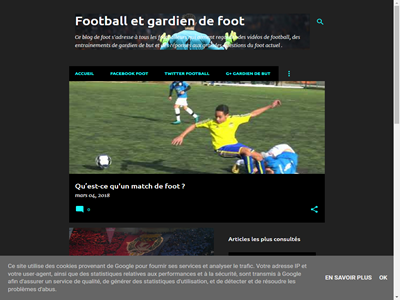 Football et gardien de foot