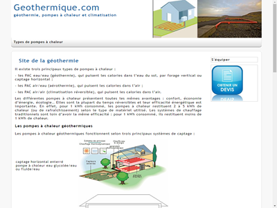 geothermique