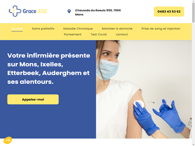 Infirmière à domicile à Bruxelles