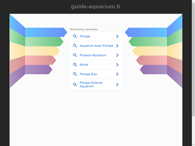 Guide aquarium