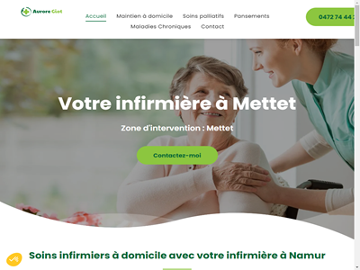 Votre infirmière à domicile à Namur