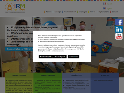 Simulateur d'IRM pour les enfants:  IRM en jeu