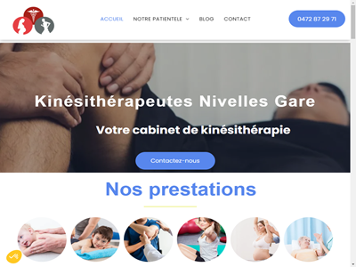 Kinésithérapeute pour adulte à Nivelles, Nivelles Gare