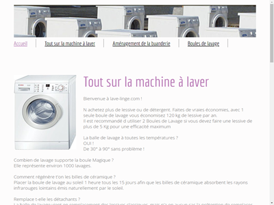 le lave linge