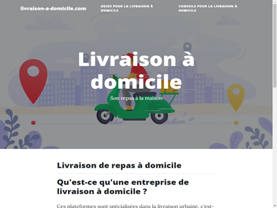 livraison a domicile