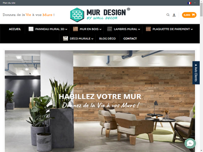 Mur Design : Spécialiste des solutions de décoration murale unique 