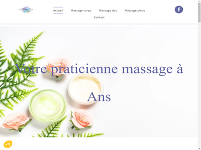 Séance de massage du dos ANS