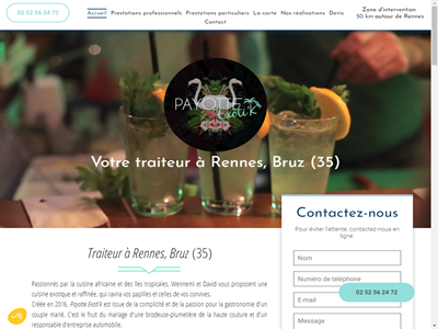 Votre traiteur cocktail à Rennes