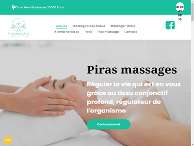 Piras massage, cabinet de massage à Paris