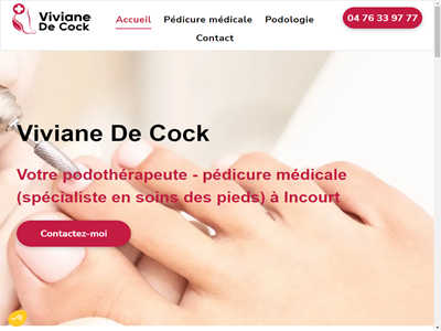 Podologue pour soins à domicile