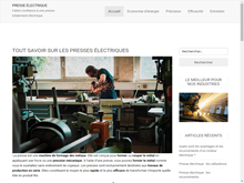 Presse électrique