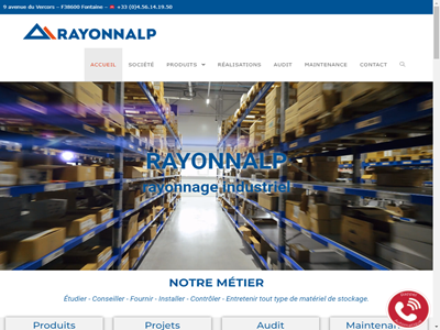 Rayonnalp, accessoires et équipements de stockage