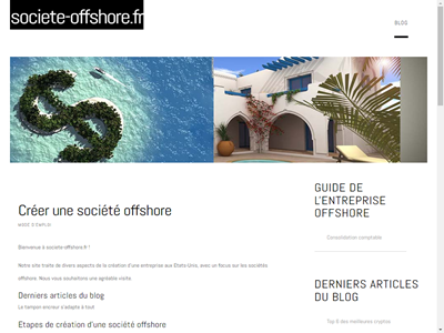 l'entreprise offshore