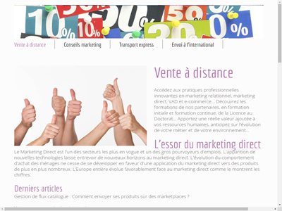 infos sur la vente a distance