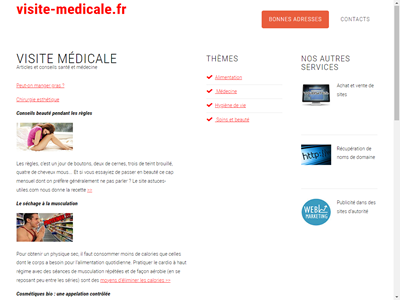 la visite medicale