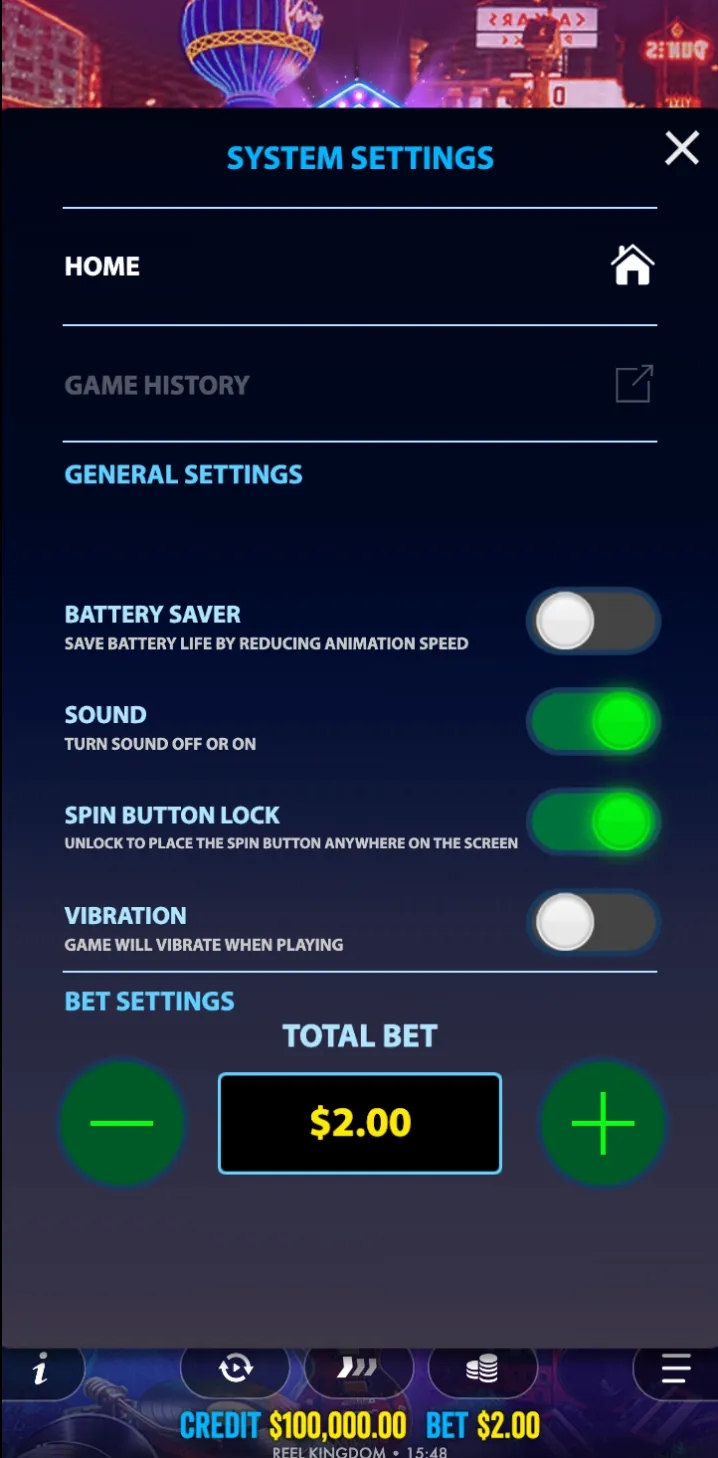 System Settings
